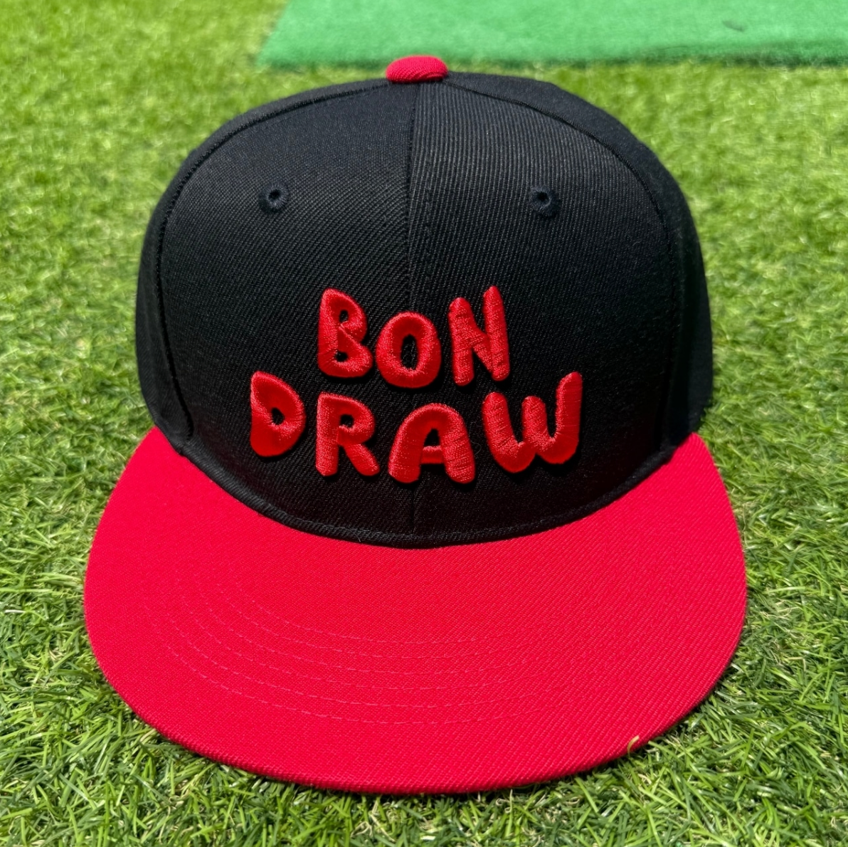 BON DRAW キャップ【レッド】