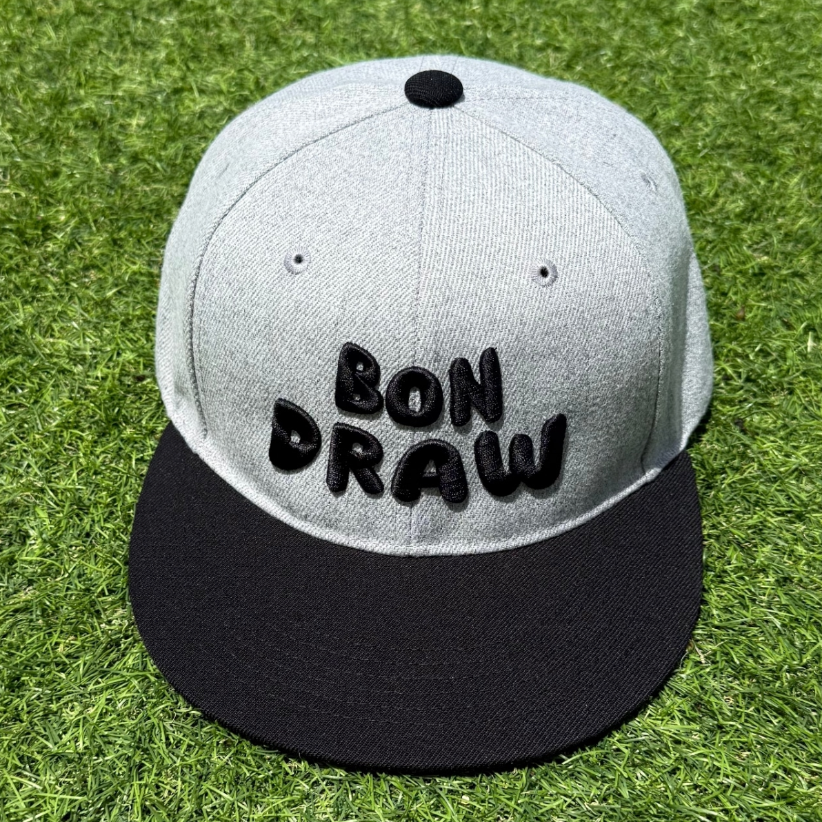 BON DRAW キャップ【グレー】