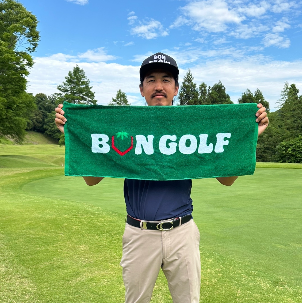 BONGOLFタオル【グリーン】