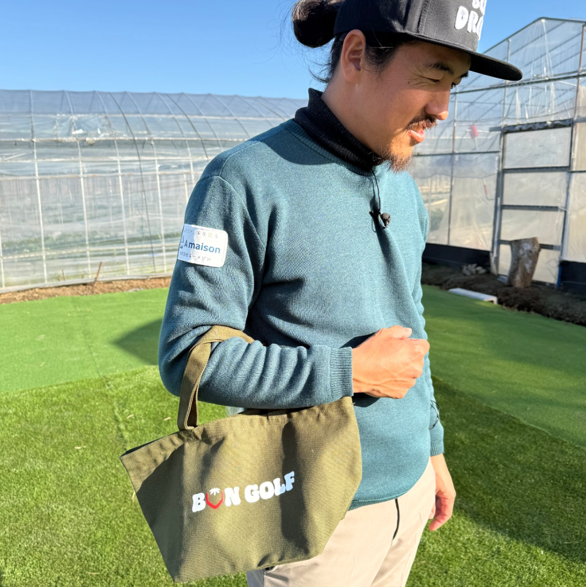BONGOLFトートバッグ【オリーブ】
