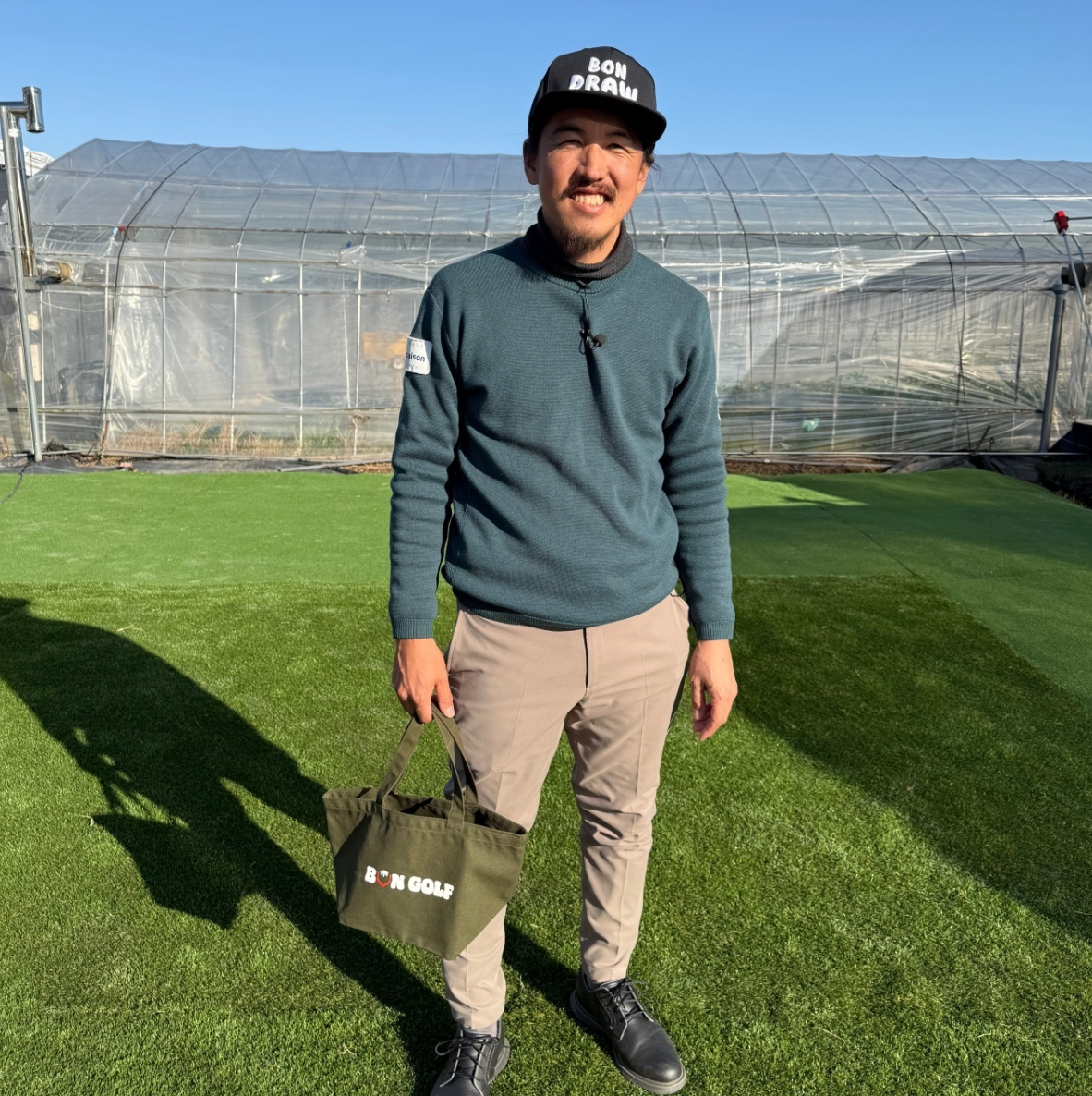 BONGOLFトートバッグ【オリーブ】