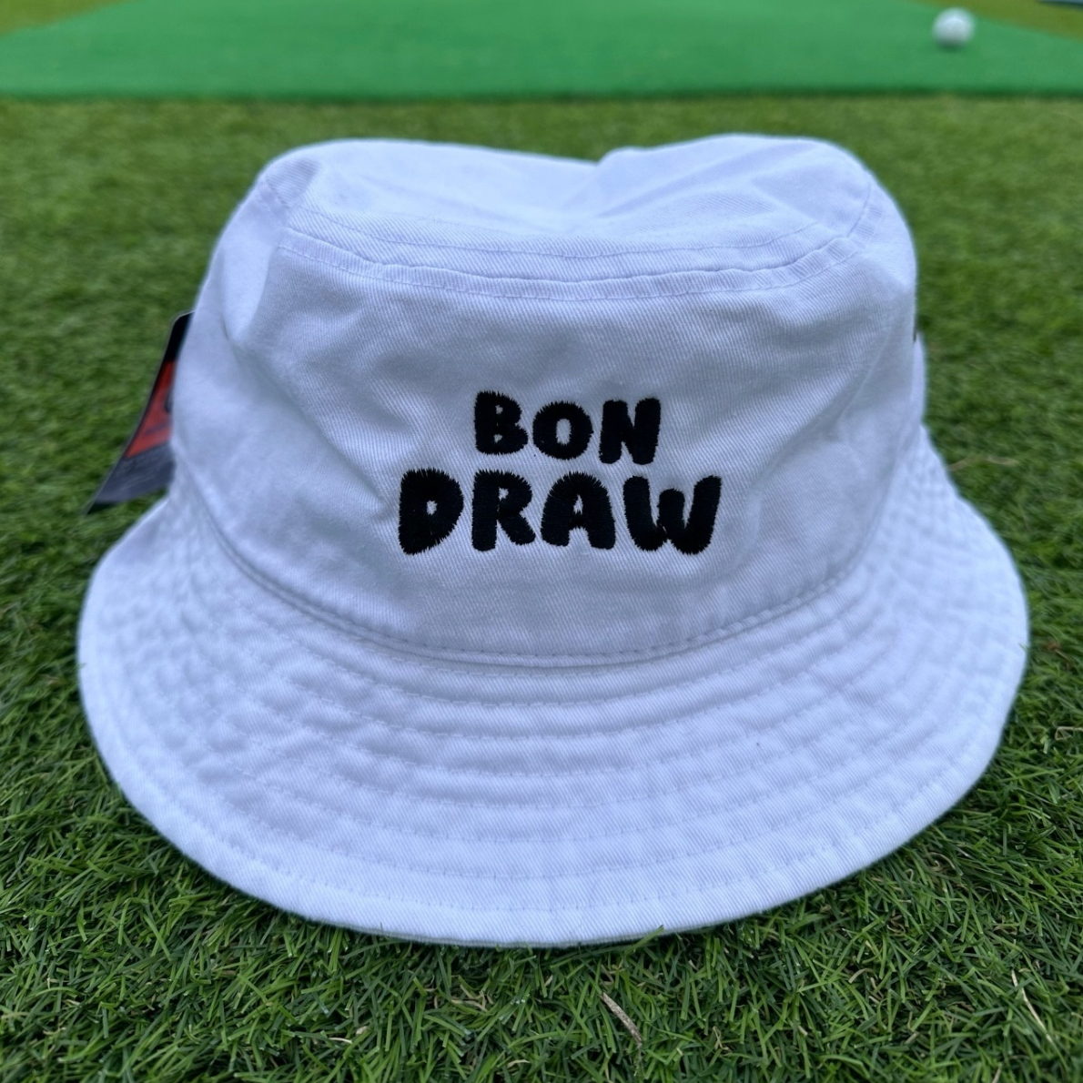 BON DRAW バケットハット【ホワイト】