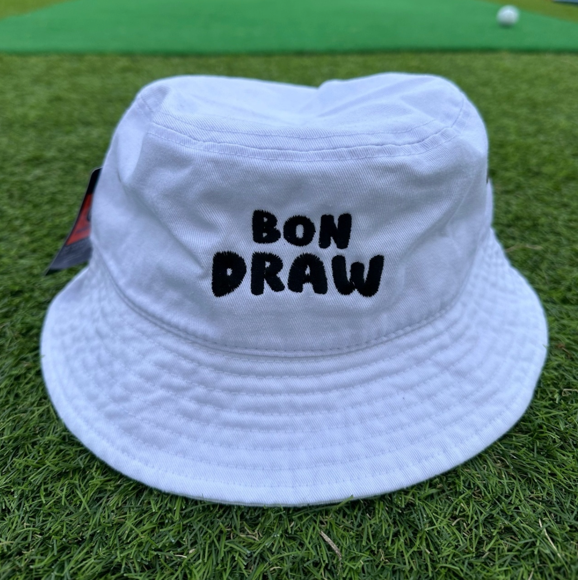 BON DRAW バケットハット【ホワイト】